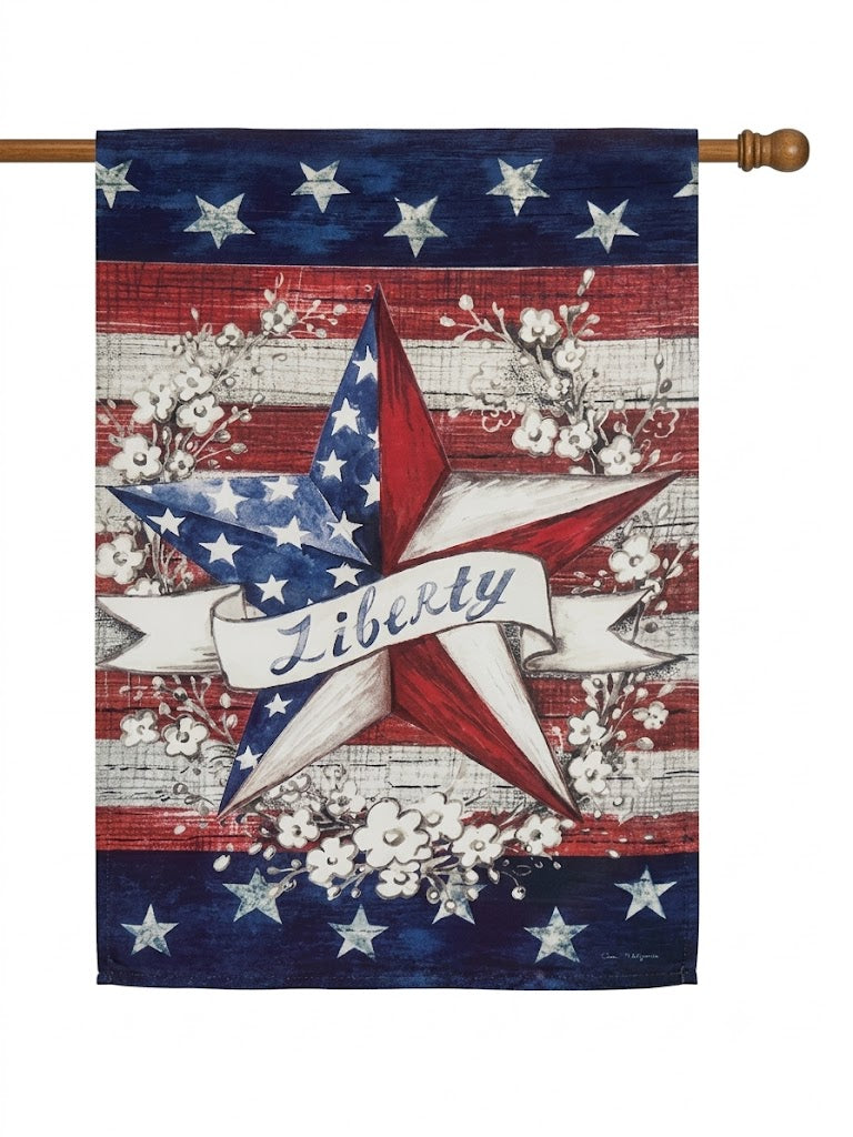 Evergreen Decorative Flag
