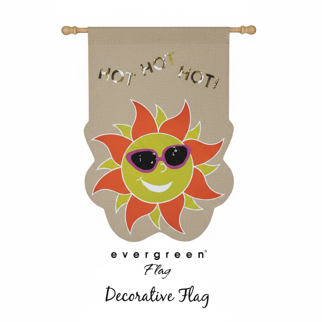 Burlap Flag