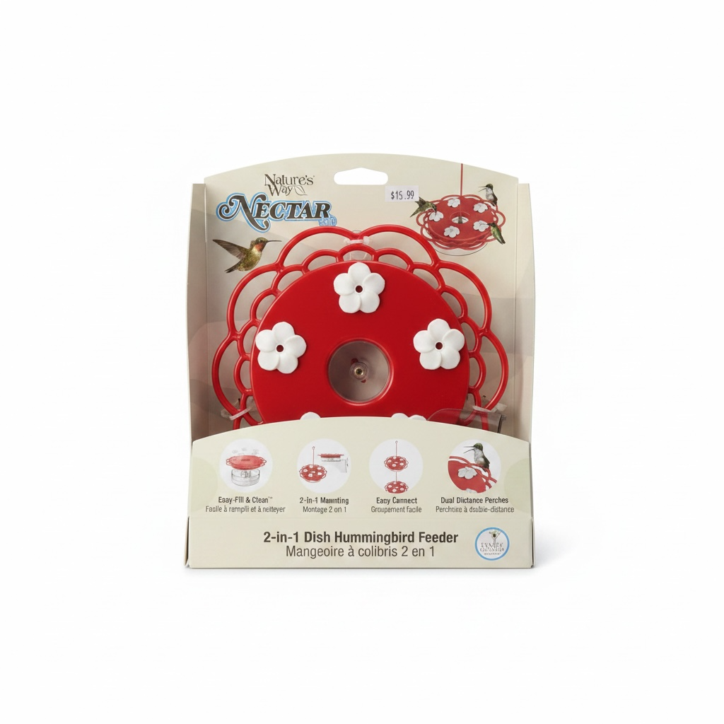 2 in 1 Hummingbird Feeder